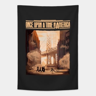 Once Upon a Time in America Illustration Tapestry