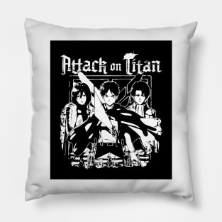 attack on titan AOT Pillow