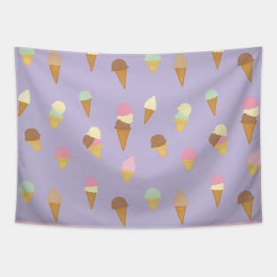 Ice Cream Pattern Tapestry