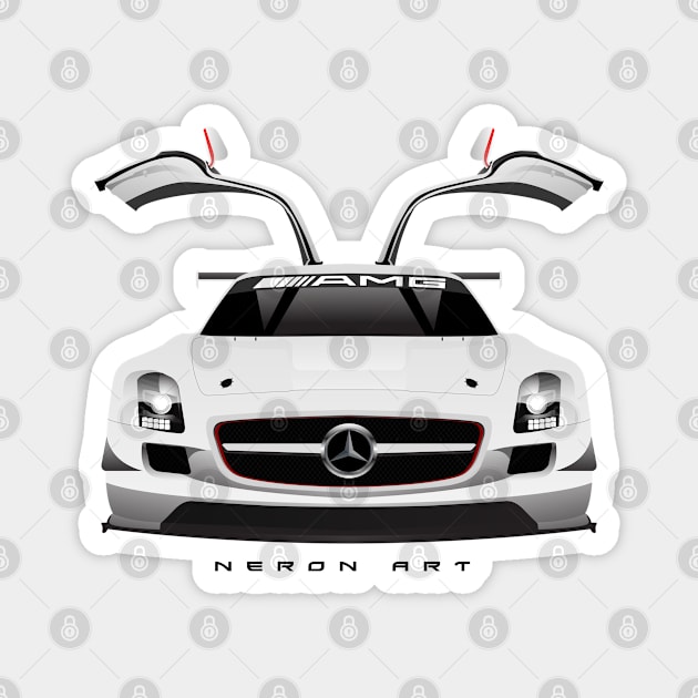 SLS AMG Magnet by Neron Art