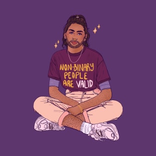 Nonbinary People are Real and Valid T-Shirt