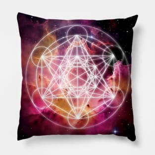 Sacred Geometry: Metatrons Cube Pillow