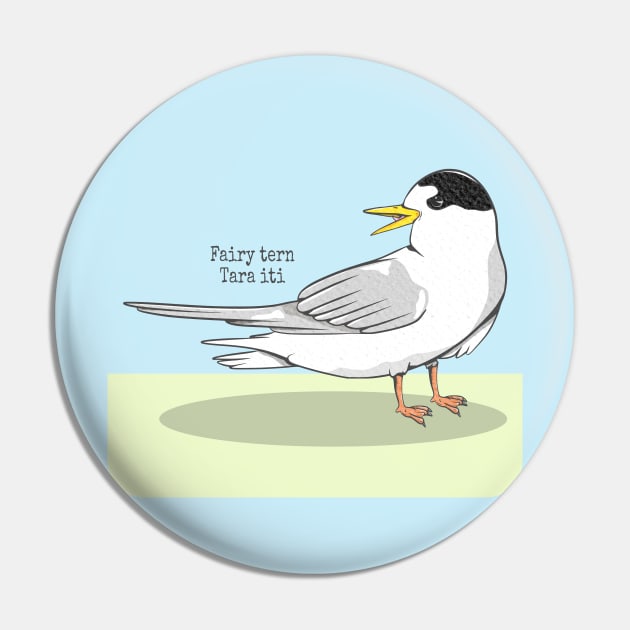 Fairy tern Tara iti Pin by mailboxdisco