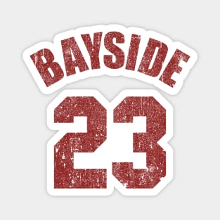 Bayside High A.C. Slater Basketball Jersey Magnet