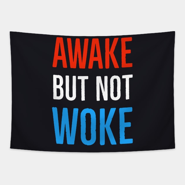 Awake But Not Woke Tapestry by Suzhi Q