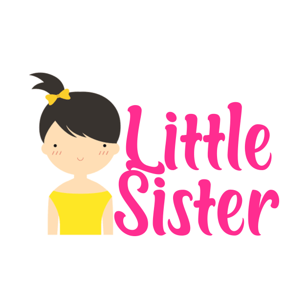 Little sister t shirt by Dody