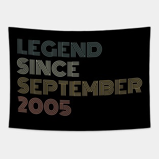 Legend Since September 2005 Tapestry