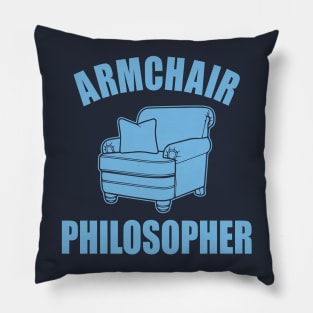 Armchair Philosopher Pillow