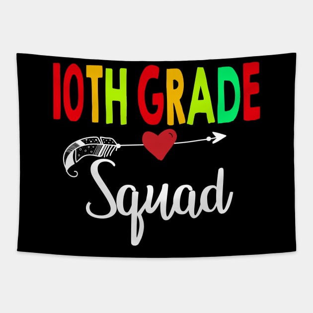 7th Grade Squad Teacher Back To School Tapestry by aaltadel