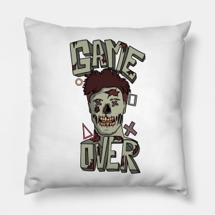 Game over zombie 2 Pillow