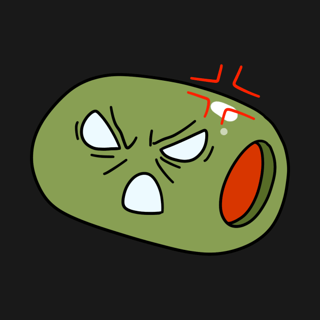 Angry Olive by saradaboru