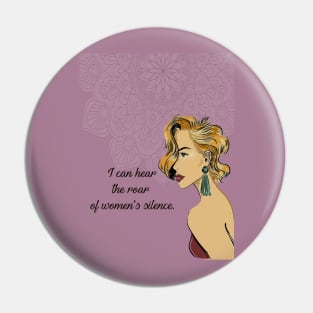 Women´s roar Pin