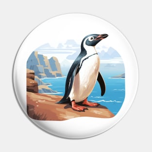 Galapagos Penguin Pin