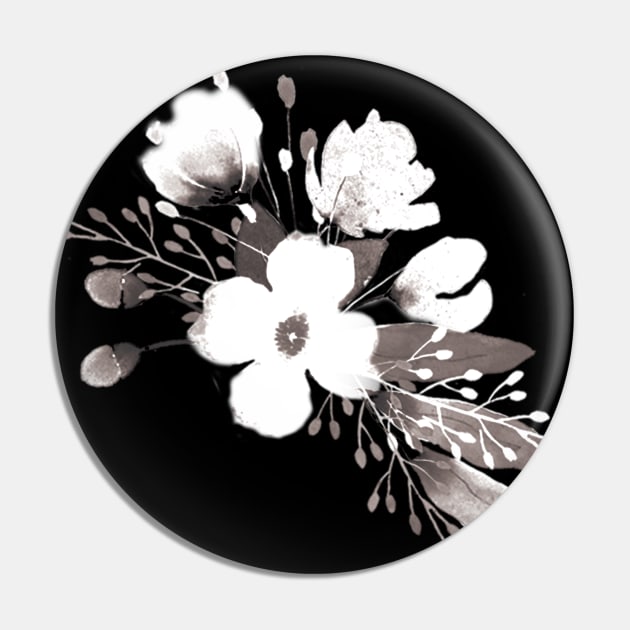 Romantic Floral 1 - BW2 - Full Size Image Pin by Paloma Navio