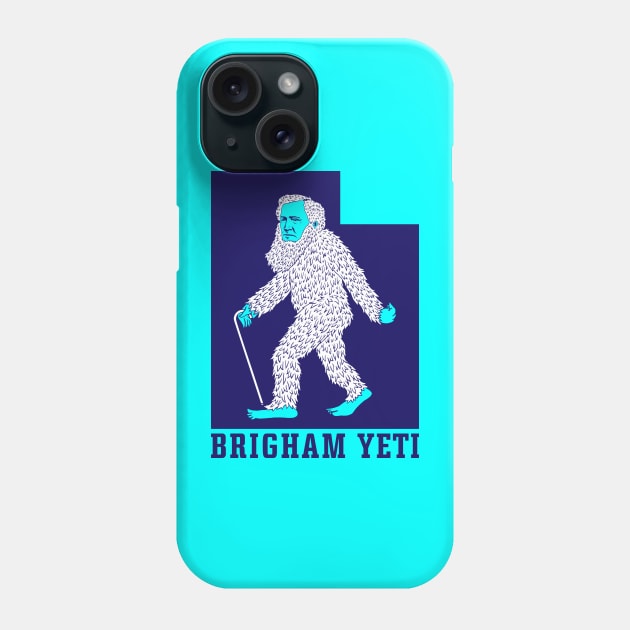 Brigham Yeti in Utah Phone Case by Dethtruk5000