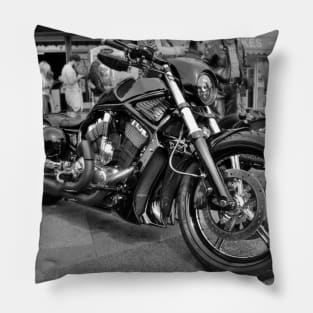 Black and White Bike Pillow