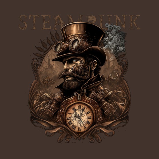 The Steampunk Top Hat Owner by Abili-Tees