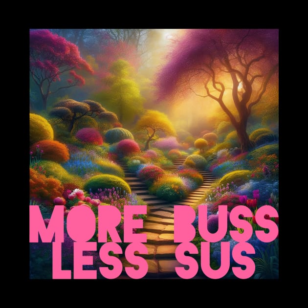 More Buss, Less Sus by DadOfMo Designs