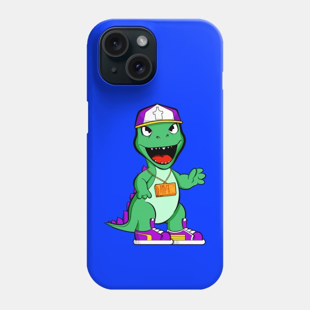 DinoMike Phone Case by Art by Nabes