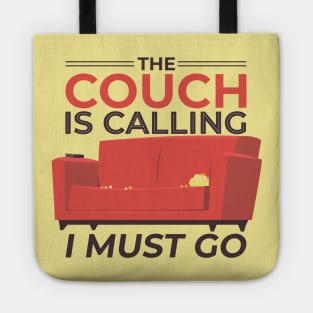 Funny Couch Quote Tote