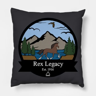 Rex Legacy (Color) Pillow