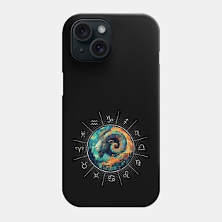 ZODIAC Aries - Astrological ARIRS - ARIRS - ZODIAC sign - Van Gogh style - 11 Phone Case