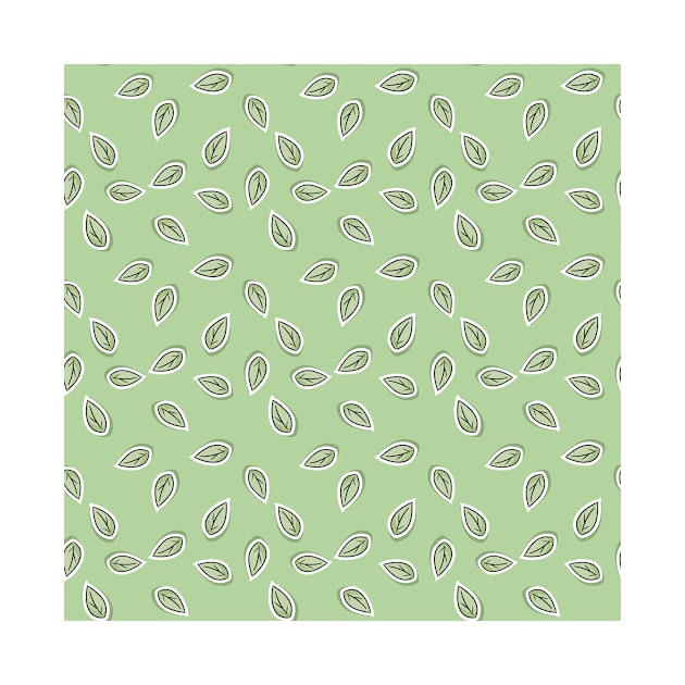 Leaves Eco Pattern by oixxoart