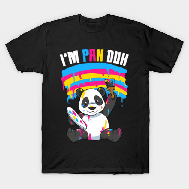 PAN DUH PANDA PANSEXUAL PRIDE RAINBOW LGBT - Pan Duh Panda ...