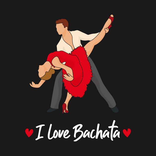 I Love Bachata by YiannisTees