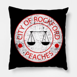 Baseball Shirt Rockford Peaches Shirt Feminist Pillow