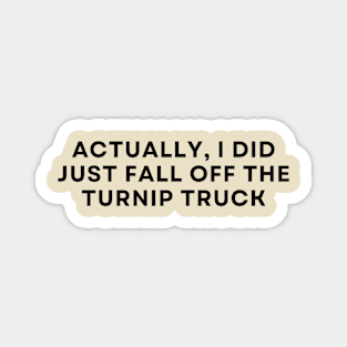 Turnip Truck Magnet