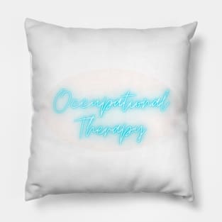 Occupational Therapy Teal Pillow