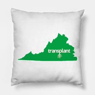 Virginia Transplant VA Green Pillow