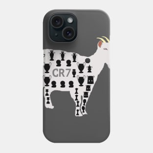 Cristiano Ronaldo "the GOAT" Phone Case