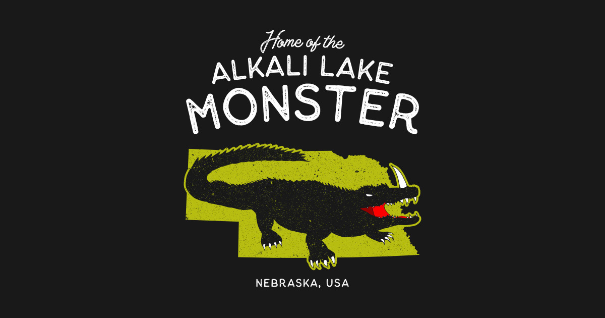 Home of the Alkali Lake Monster Nebraska, USA Cryptid Lake Monster