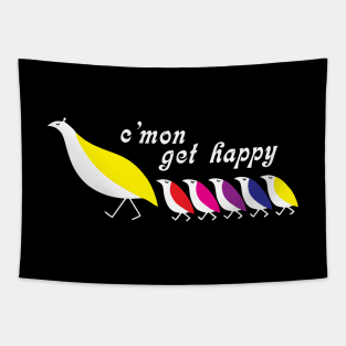 C'mon Get Happy - Vintage Retro Tapestry