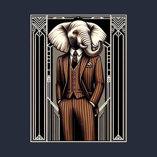 Dashing Elephant by CleverDesigns
