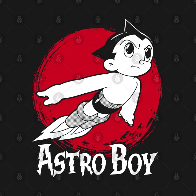 ASTRO BOY - Big Red Sun by KERZILLA