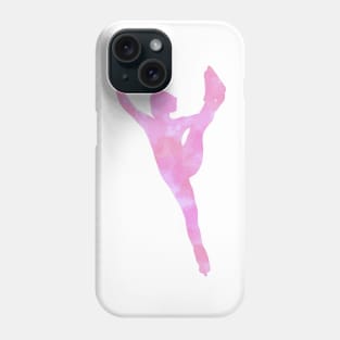 Pink Figure Skater Phone Case