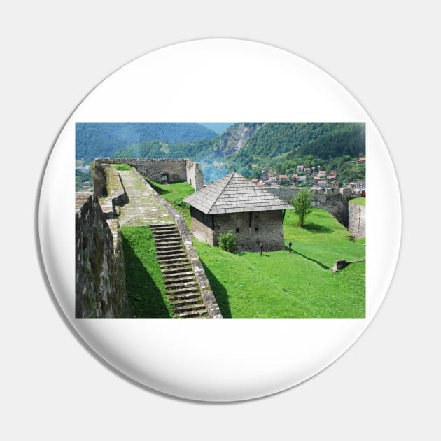 Jajce Fortress Pin by jojobob