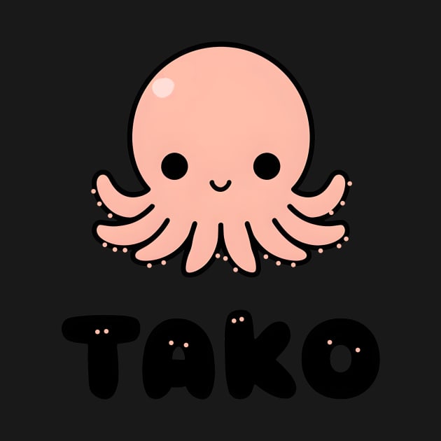 Cute Tako by DelusionTees