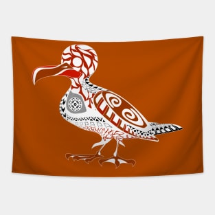 sunset seagull pattern ecopop Tapestry