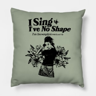 Y2k Grunge Girl Aesthetic Pillow