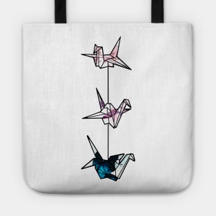 Grulla origami Tote