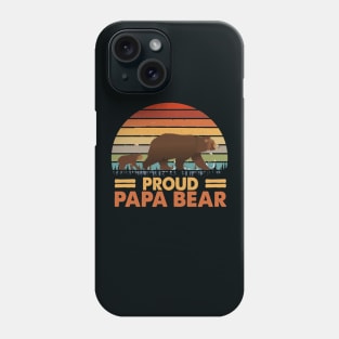 Proud Papa Bear Phone Case