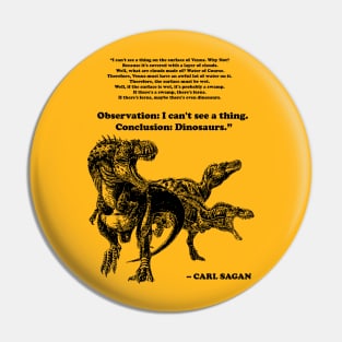 Conclusion: Dinosaurs [Black] Pin