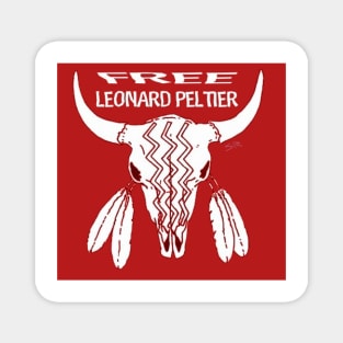 Free Leonard Peltier Magnet