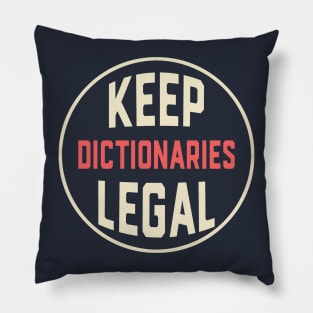 Keep Dictionaries Legal in Florida Pillow