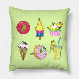 sweet birbs Pillow