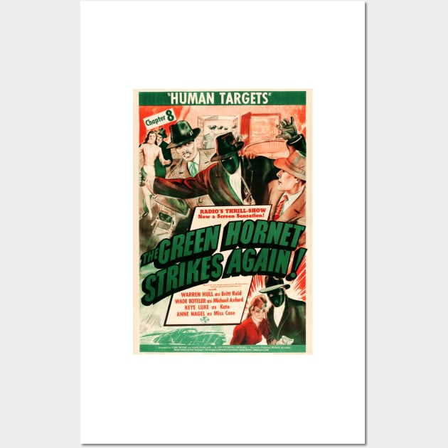 The Green Hornet Strikes Again! 1940 Vintage Hollywood Hero Movie
